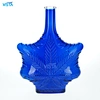 750ml Vodka Bottle with Spray Cobalt Blue